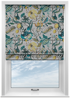Morton, Teal - Roman Blind